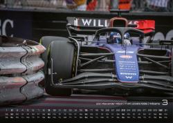 Formel 1 - Grand Prix - 2025 - F1 Kalender DIN A3