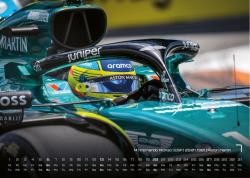 Formel 1 - Grand Prix - 2025 - F1 Kalender DIN A3