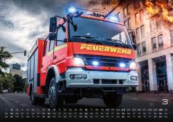 FIREFIGHTER - Retter in der Not - Feuerwehr - 2025 - Kalender DIN A2