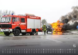 FIREFIGHTER - Retter in der Not - Feuerwehr - 2025 - Kalender DIN A2