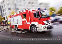 FIREFIGHTER - Retter in der Not - Feuerwehr - 2025 - Kalender DIN A2