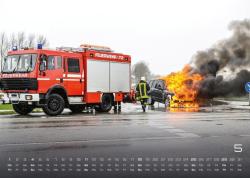 FIREFIGHTER - Retter in der Not - Feuerwehr - 2025 - Kalender DIN A3