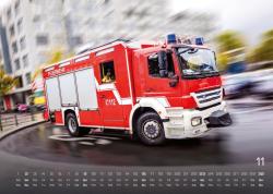 FIREFIGHTER - Retter in der Not - Feuerwehr - 2025 - Kalender DIN A3