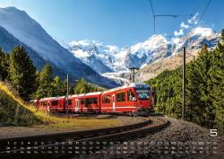 Eisenbahn - faszinierende Bahnwelt - 2025 - Kalender DIN A2