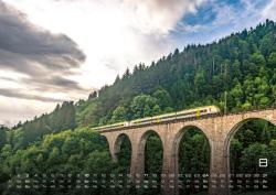 Eisenbahn - faszinierende Bahnwelt - 2025 - Kalender DIN A2