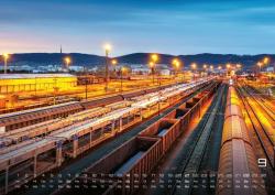 Eisenbahn - faszinierende Bahnwelt - 2025 - Kalender DIN A2