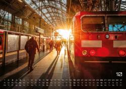 Eisenbahn - faszinierende Bahnwelt - 2025 - Kalender DIN A2