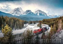 Eisenbahn - faszinierende Bahnwelt - 2025 - Kalender DIN A2