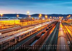 Eisenbahn - faszinierende Bahnwelt - 2025 - Kalender DIN A3