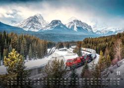 Eisenbahn - faszinierende Bahnwelt - 2025 - Kalender DIN A3