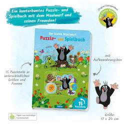 Trötsch Der kleine Maulwurf Puzzle- und Spielbuch Pappenbuch - gebunden