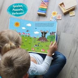 Trötsch Der kleine Maulwurf Puzzle- und Spielbuch Pappenbuch - gebunden