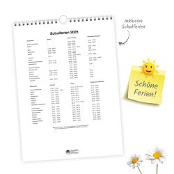 Trötsch Classickalender Blumenkalender 2025