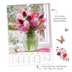 Trötsch Großbildkalender Blumen-Arrangements 2025