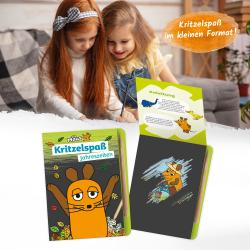 Trötsch Die Maus Mini-Kratzblock Kritzelspaß Jahreszeiten