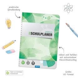 Trötsch Schulplaner Grün 24/25 - Taschenbuch