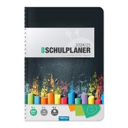 Trötsch Schulplaner Schwarz 24/25 - Taschenbuch