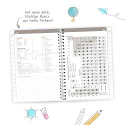 Trötsch Gymnasialplaner Blue Water 24/25 - Taschenbuch