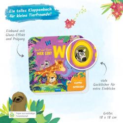 Trötsch Pappenbuch mit Klappen Mein erstes Klappenbuch Welt der Tiere Wer lebt wo?