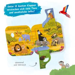Trötsch Pappenbuch mit Klappen Mein erstes Klappenbuch Welt der Tiere Wer lebt wo?