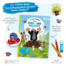 Trötsch Der kleine Maulwurf Mein Spiel- und Malbuch - gebunden