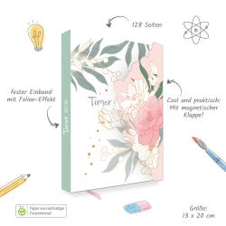 Trötsch Schülerkalender mit Klappe Gardendream 25/26