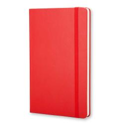 MOLESKINE Notizbuch A6 Hardcover 11,5 x 18 cm blanko rot