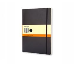 Moleskine soft, Extra Large Size, Ruled Notebook - gebunden