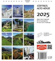 Südtirol 2025, Postkartenkalender Hochformat