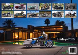 Harleys 2025 - Der Harley Davidson Kalender