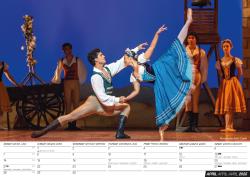 Ballett Kalender 2025