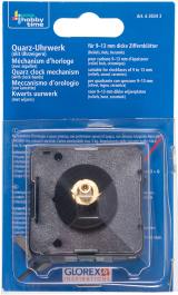 GLOREX Quarz-Uhrwerk mit Uhrzeigern zum Top-Preis