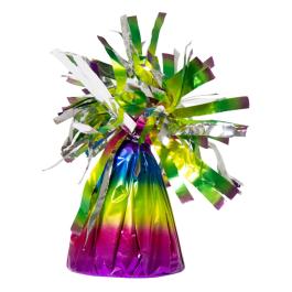 Folienballon Regenbogen Zahl 5 – 13 Cm – Für Torten & Geburtstagsdeko