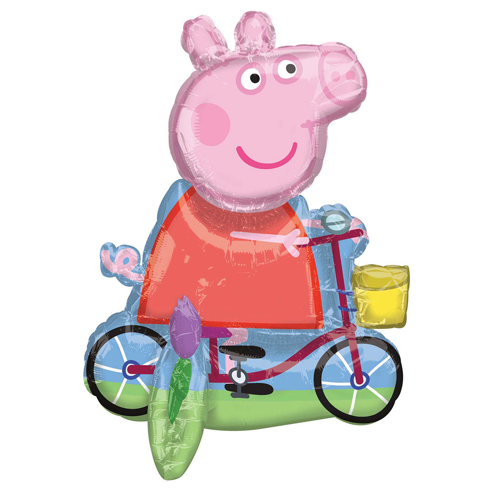 Heliumballon Peppa Pig 55 x 45 cm bunt