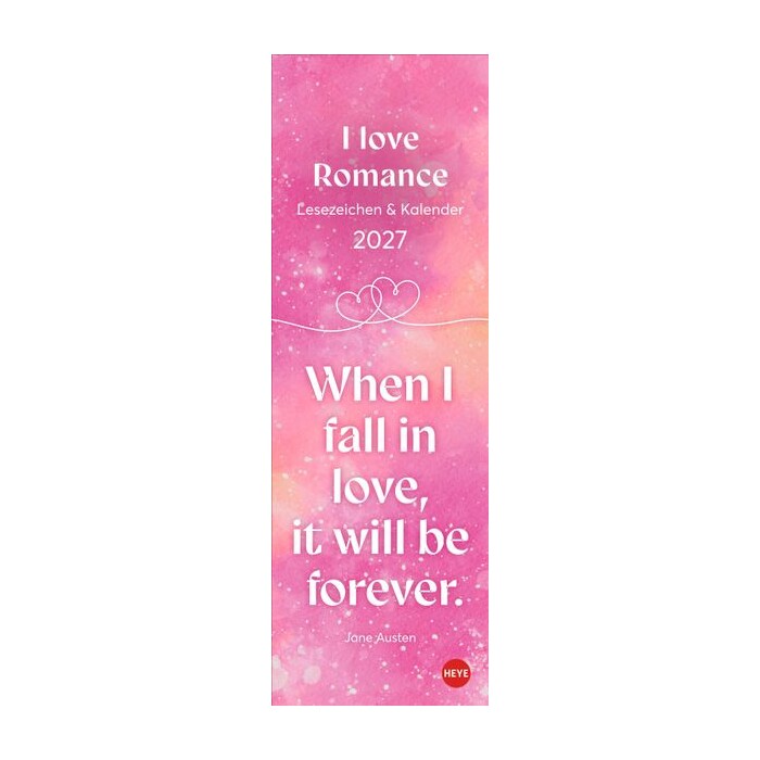 Romance Lesezeichen & Kalender 2027 | Kalender | Geblockt | 13 S. | Deutsch - Image 8
