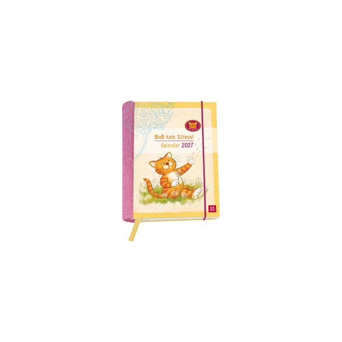 Buchkalender 2027: Om-Katze: Bloß kein Stress! | Groh Verlag | Kalender | 144 S. - Image 8