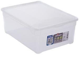 ROTHO Aufbewahrungsbox ”App my Box” mit Deckel 10 Liter - PAGRO