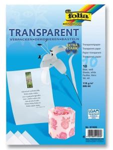 Folie transparent, Transparentpapiere