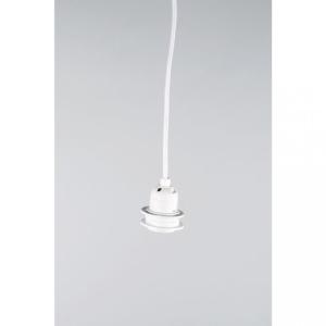 Lampenfassung mit Schalter für E27 Fassung 180 cm weiß