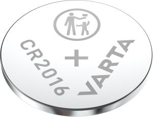 VARTA Lithium Knopfzelle - CR2016, 2 Stück - LIBRO