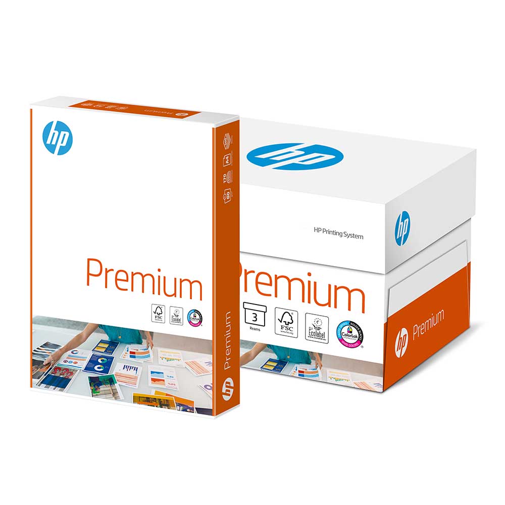 HP Premium Kopierpapier A4 3 x 500 Blatt weiß