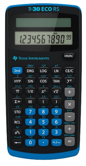 TEXAS INSTRUMENTS Taschenrechner TI-30 ECO RS Solar