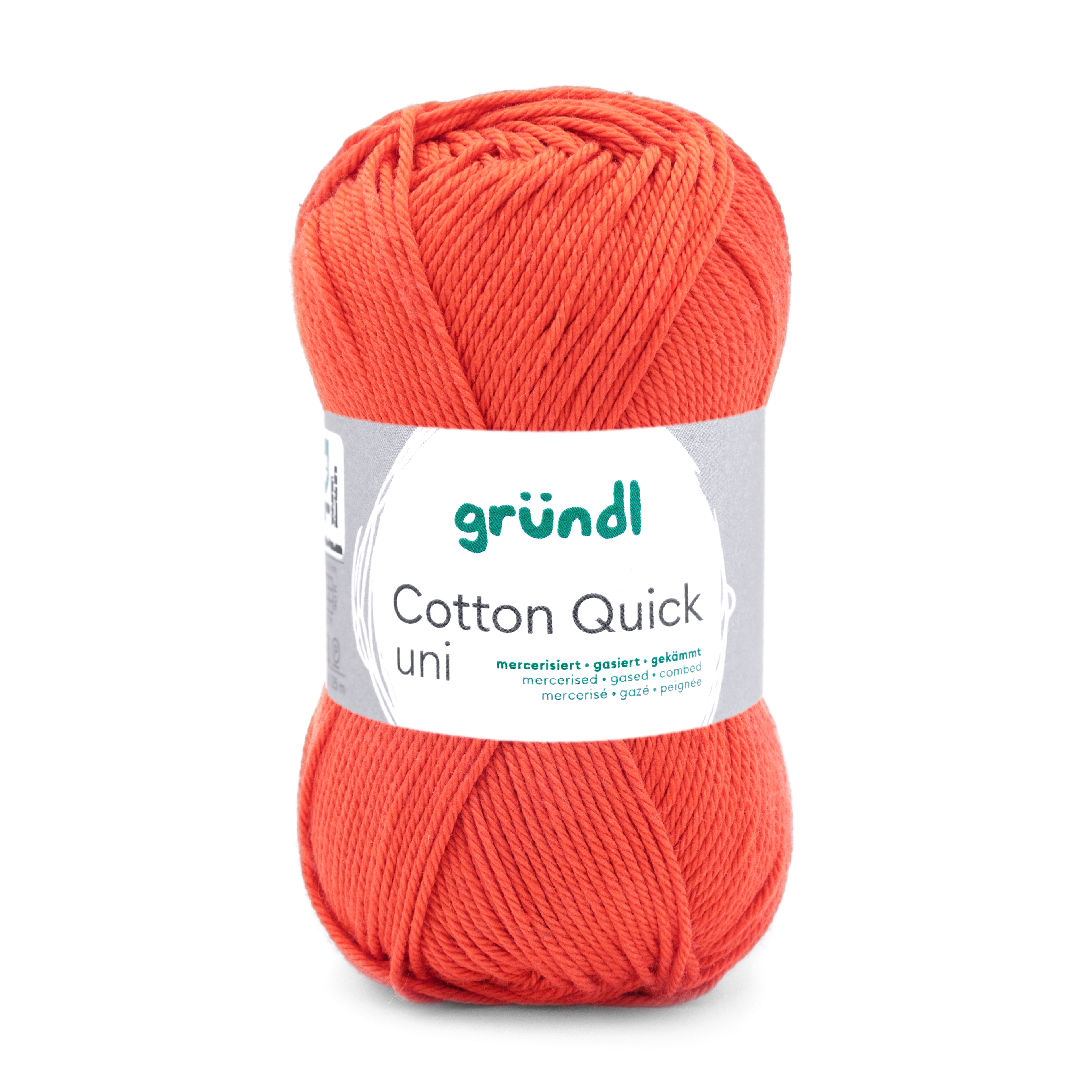 GRÜNDL Strickgarn Cotton Quick 50g orange