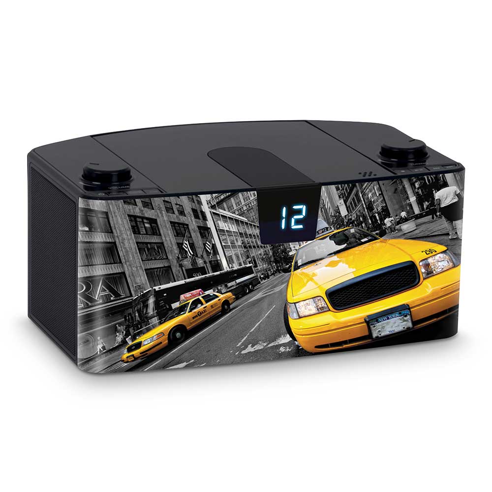 BIGBEN CD-MP3-Radio New York Taxi CD57 tragbar schwarz