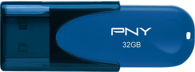 PNY USB-Stick Color Edition 2.0 32 GB blau