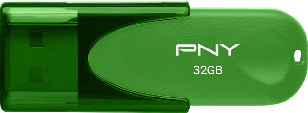 PNY USB-Stick Color Edition 2.0 32 GB grün