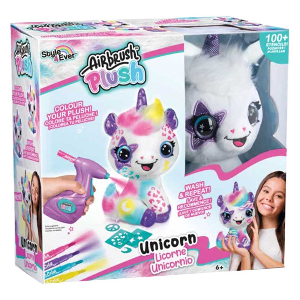 CANAL TOYS Einhorn Airbrush Plush Style4Ever über 100 Vorlagen bunt