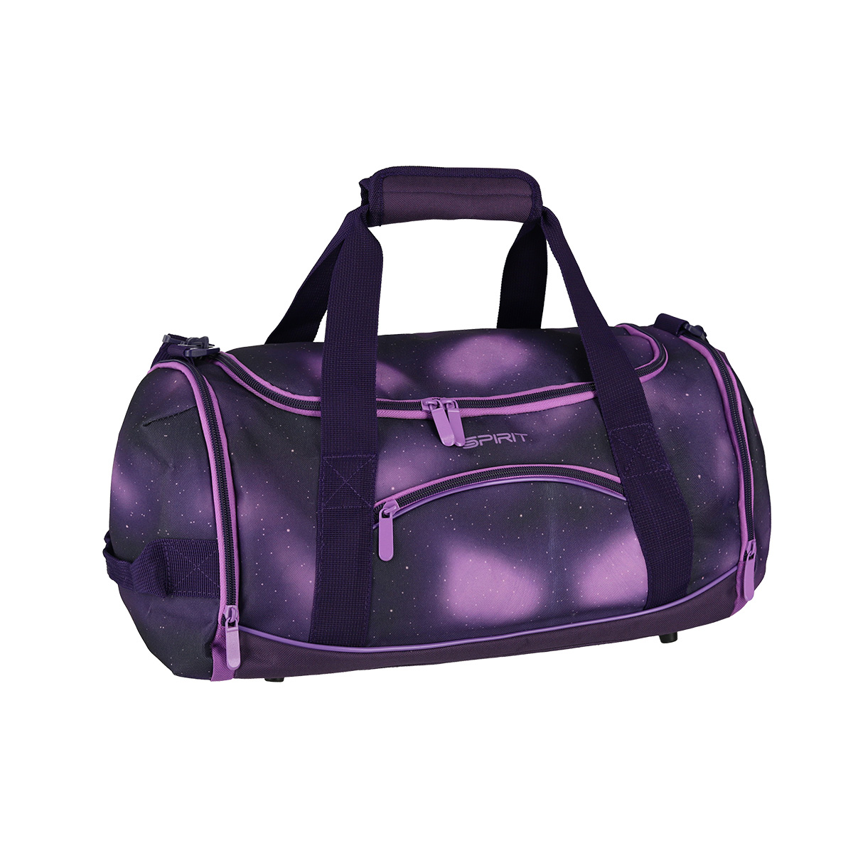 SPIRIT Kindersporttasche Stars 20 x 47 x 21,5 cm violett