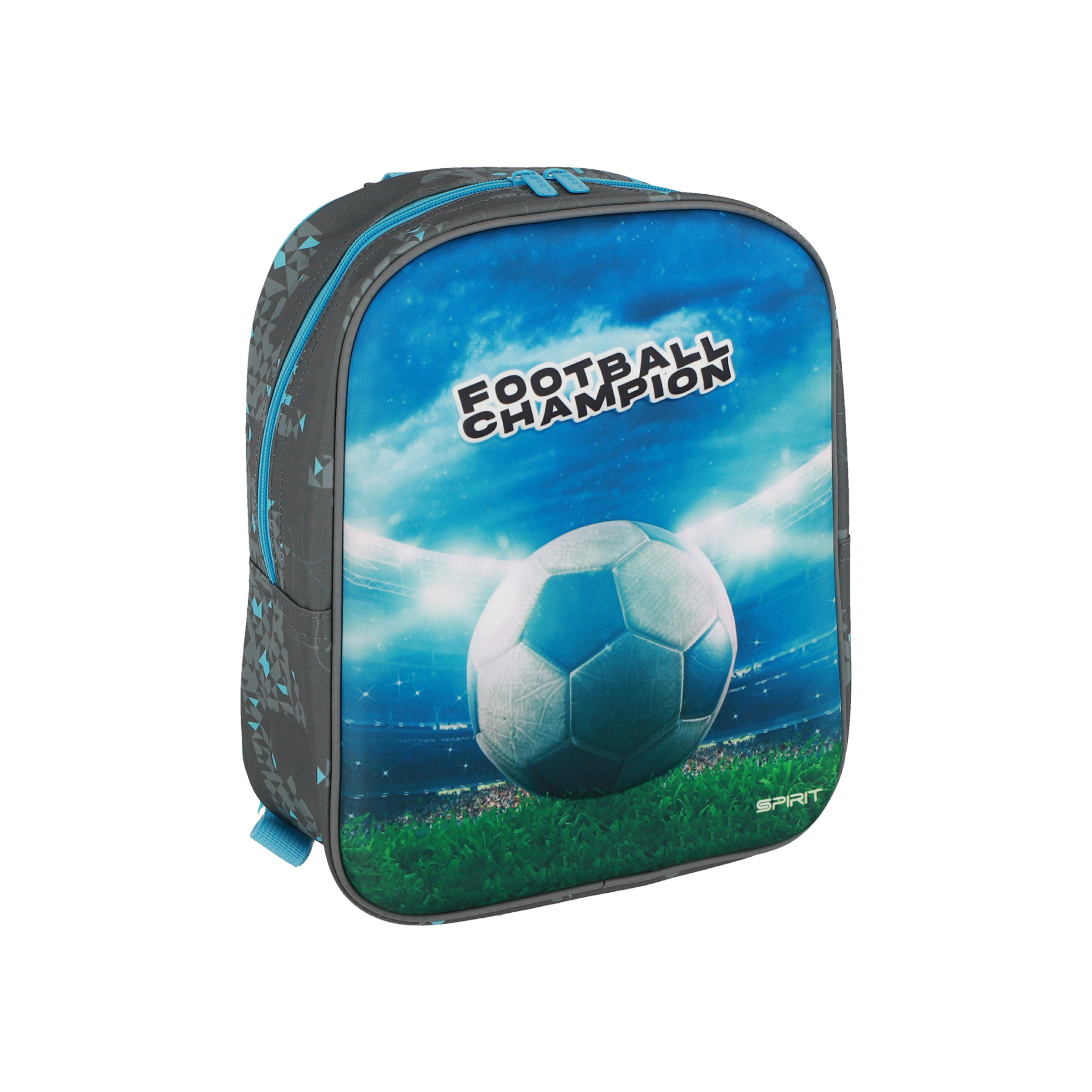 SPIRIT Kinderrucksack Uno 3D Fußball bunt