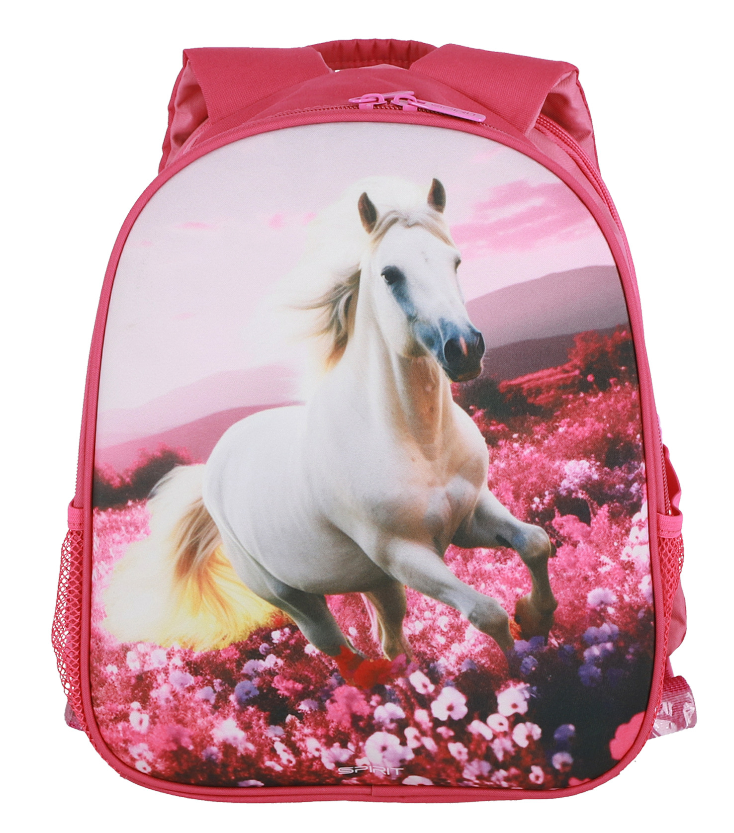 SPIRIT Kinderrucksack Uno-Duo mit Wendemotiv Katze/Pferd